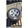 Image 3 : SET OF 4 GOODYEAR WRANGLER ST P225/75R16 105S TIRES MOUNTED ON 5 METAL JEEP RIMS