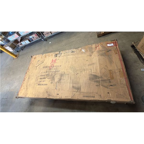 HOME ELEGANCE DINING TABLE *IN BOX*