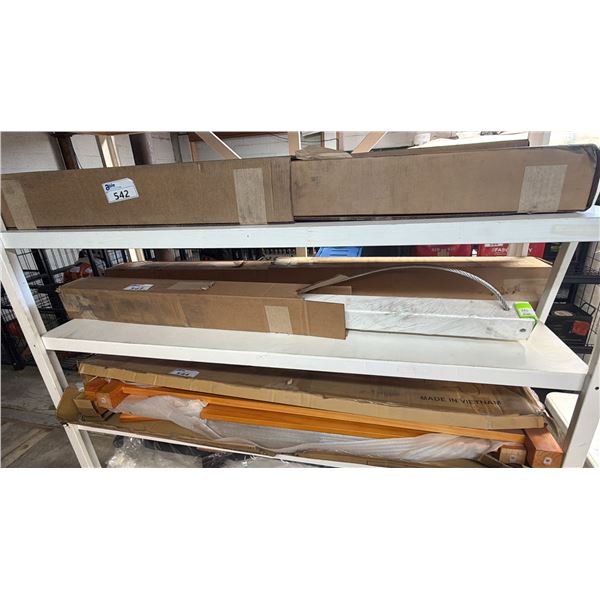 SHELF OF INDUSTRIAL EXTENSION TUBES