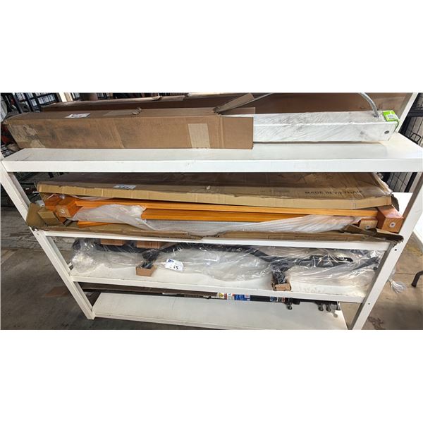 WOOD UPRIGHTS/LADDER/GUARDRAIL SUPPORTS