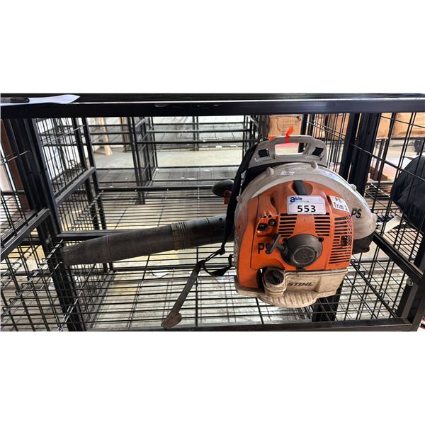 STIHL GAS BACK PACK LEAF BLOWER