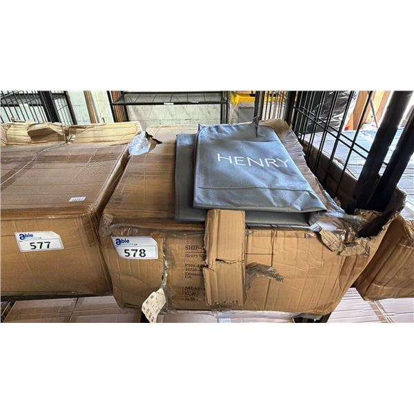 *NEW* BOX OF 50 HENRY SINGER SUIT BAGS