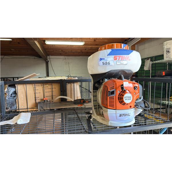 STIHL SR 200 COMPACT GAS POWERED BACKPACK MIST BLOWER