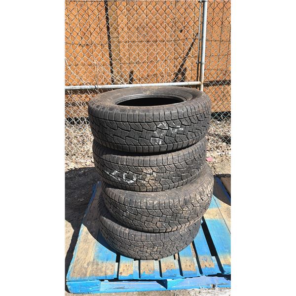 SET OF 4 HANKOOK DYNAPRO 265/65R17 112T TIRES