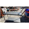 Image 2 : 2-TIER METAL PUSH CART