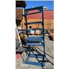 Image 2 : ASSORTED ITEMS INCLUDING; METAL DISPLAY RACK, TONNEAU COVER, CHAIR & 2-WHEEL DOLLY (SOME DAMAGES)