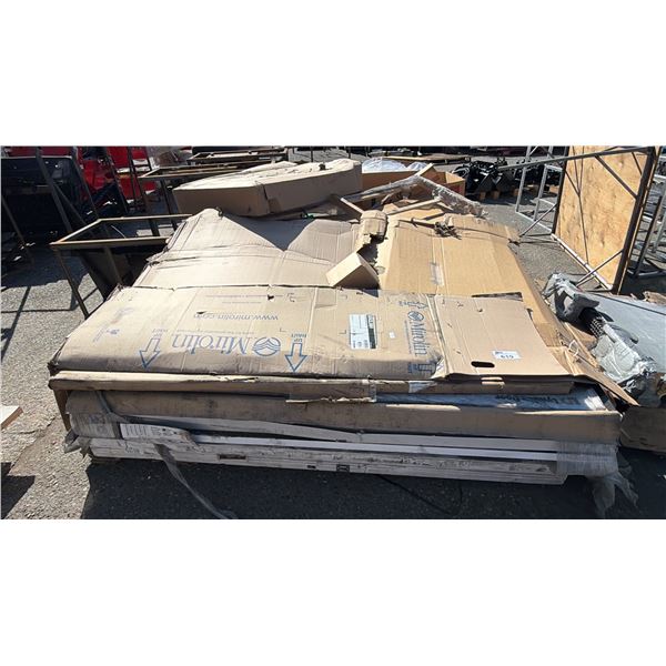 PALLET OF ASSORTED DOORS