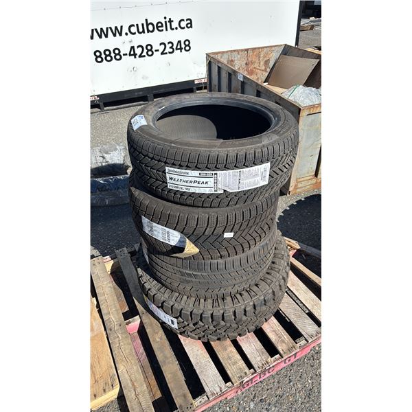 4 ASSORTED *NEW* TIRES INCLUDING; GOODYEAR WRANGLER DURATRAC LT265/75R16, SAILUN ATREZZO 245/35R19