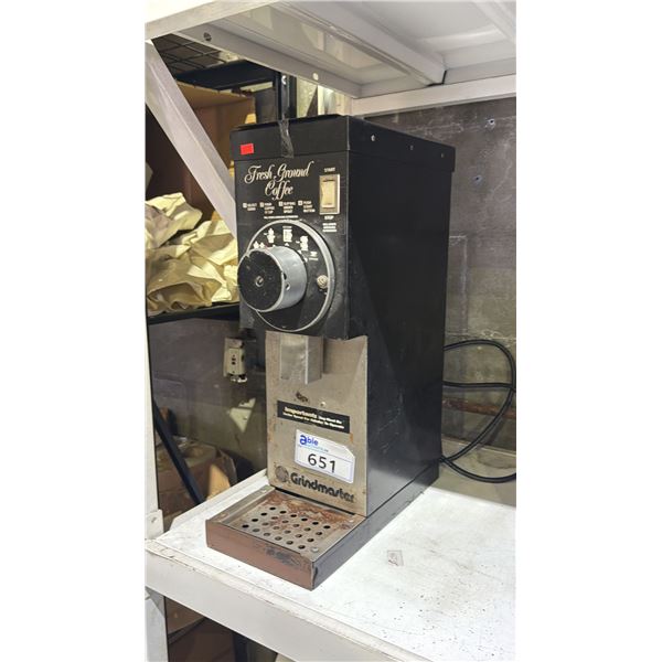 GRIND MASTER COMMERCIAL COFFEE GRINDER
