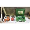 Image 1 : GREENLEE SLUG BUSTER PUNCH SET, ROK 2 TON CHAIN HOIST & 1 TON MANUAL CHAIN HOIST
