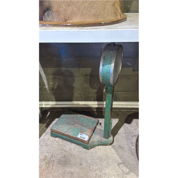 VINTAGE 220 LB/100 KG PLATFORM WEIGHT SCALE