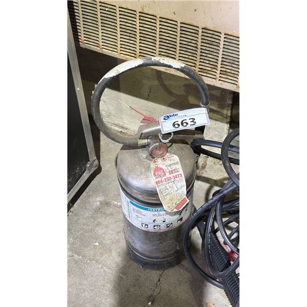 RESTAURANT FIRE EXTINGUISHER