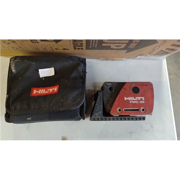 HILTI PMC 36 LASER LEVEL WITH CASE