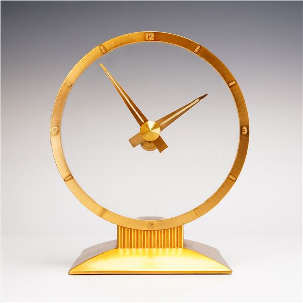 Jefferson Golden Hour Electric Mystery Clock, Mid-Century Modern