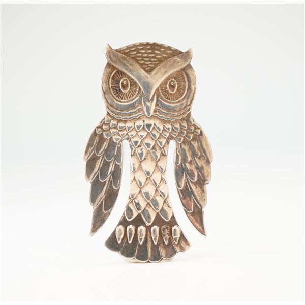 Redd & Barton Sterling Silver Owl Motif Bookmark
