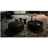 Image 1 : GROUP OF 7 ASSORTED LOUNGE TABLES AND SIDE TABLES