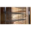 Image 2 : 5 TIER CHROME FINISH METRO RACK SHELF UNIT - APPROX, 6FT X 1FT X 8FT HIGH