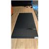 Image 2 : 2 GREASE PROOF/ANTI-MICROBIAL BLACK RUBBER FATIGUE MATS -APPROX. 5FT X 3FT