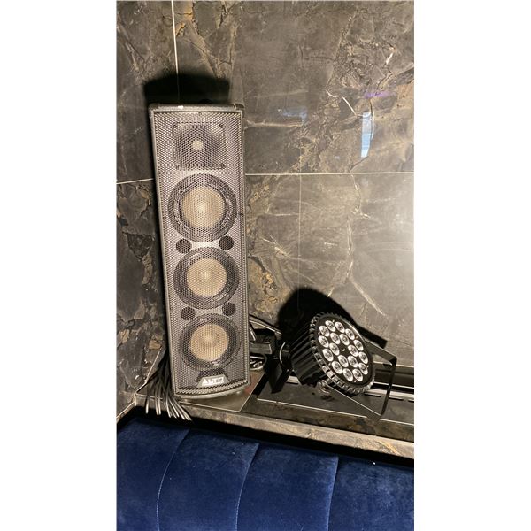 PAIR ALTO PROFESSIONAL DANCE CLUB SPEAKERS AND 2 CLUB PARTY LIGHTS