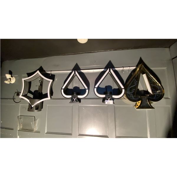 LARGE GROUP OF ASSORTED LIGHTED SIGNS