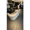 Image 3 : 2 PCS. BEIGE SUEDE SOFA