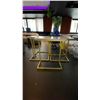 Image 1 : GROUP OF (5) WHITE MARBLE TOP WITH BRASS LEGS SOFA SIDE TABLES