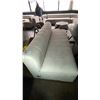 Image 2 : 3 PCS. BEIGE SUEDE UPHOLSTERED SOFA SECTIONS - EACH PIECE APPROX. 6FT