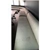 Image 3 : 3 PCS. BEIGE SUEDE UPHOLSTERED SOFA SECTIONS - EACH PIECE APPROX. 6FT