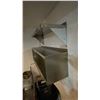 Image 3 : 2 STAINLESS STEEL  WALL MOUNT KITCHEN SHELVES - APPROX. 3FT EFI AND 4FT