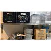 Image 2 : LARGE GROUP OF STAINLESS STEEL/PLASTIC FOOD PREP INSERTS AND OTHER FOOD SERVICE ITEMS