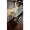 Image 3 : STAINLESS STEEL COMMERCIAL PREP TABLE - APPROX. 57"X 26" X 37" HIGH