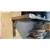 Image 1 : GROUP OF (5) EFI & TARRISON STAINLESS STEEL WALL MOUNT SHELVES - ASSORTED LENGTHS