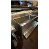 Image 2 : EFI STAINLESS STEEL ICE/BEVERAGE STAND ALONE BAR STATION - APPROX. 36" X 18" X 31" HIGH