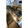 Image 2 : STAINLESS STEEL ICE/BEVERAGE STAND ALONE BAR STATION - APPROX. 52" X 18" X 31" HIGH