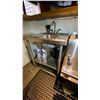 Image 1 : SMALL STAINLESS STEEL BAR SINK - 28" X 18" X 30" HIGH *BUYER WILL REQUIRE CAPS & TOOLS TO DISCONN...