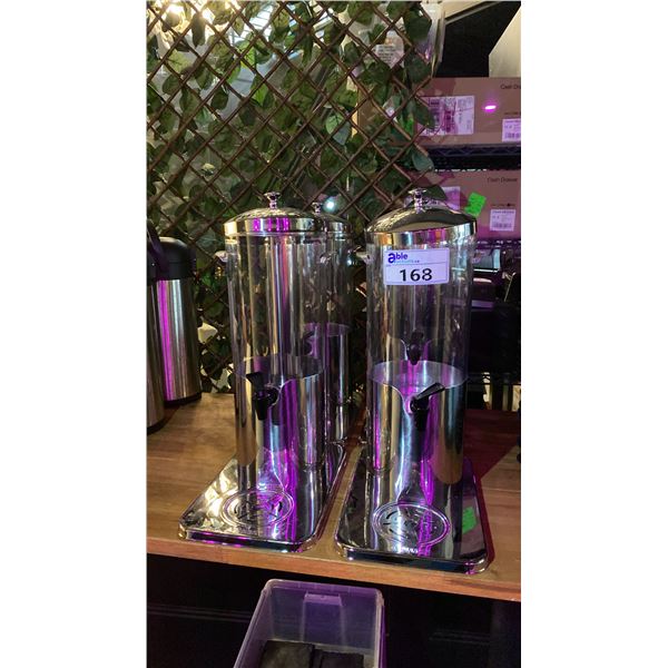 GROUP OF (4) BEVERAGE DISPENSERS