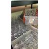 Image 4 : 11 BOXES OF ASSORTED GLASSWARE - STEM WARE, WATER GLASSES AND COCKTAIL GLASSES