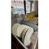 Image 2 : 7 BOXES OF WHITE CERAMIC BOWLS AND SPOONS