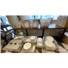 Image 1 : 12 BOXES OF WHITE CERAMIC DISHES - PLATES AND BOWLS