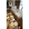 Image 3 : 12 BOXES OF WHITE CERAMIC DISHES - PLATES AND BOWLS
