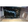 Image 3 : 6 CONTAINERS OF BLACK METAL CUTLERY - KNIVES, FORKS, SPOONS AND CHOP STICKS