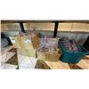 Image 1 : 5 BOXES OF CLEAR PLASTIC BEVERAGE GLASSES