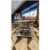 Image 2 : 2 CHROME & WHITE 3 TIER DRINK CARTS