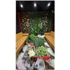 Image 1 : LARGE GROUP OF HANGING ARTIFICIAL PLANTS AND FLOWERS ON MAIN FLOOR