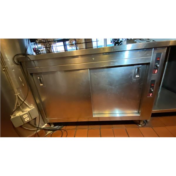 HATCO GLO-RAY STAINLESS STEEL COMMERCIAL FOOD WARMER *BUYER MUST BRING ALL TOOLS/EQUIPMENT NECESS...