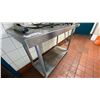 Image 2 : EFI STAINLESS STEEL PREP TABLE - APPROX. 48" X 24" X 35" HIGH