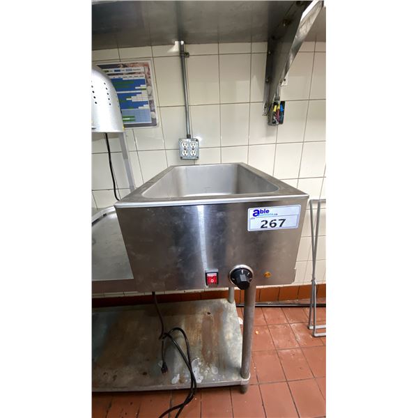 BAIN MARIE STAINLESS STEEL COMMERCIAL WARMER