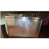 Image 1 : STAINLESS STEEL COMMERCIAL KITCHEN FOOD WASTE DEPOSITORY CABINET