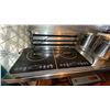 Image 2 : 5 ELECTRIC HOT PLATES, 2 STAINLESS STEEL POTS AND 1 RICE COOKER