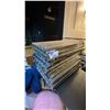 Image 1 : STAINLESS STEEL BAGUETTE BAKING PAN - APPROX. 20 PCS.